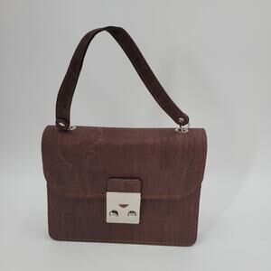 Corkor Cork hanmade in Portugal crossbody brown purse